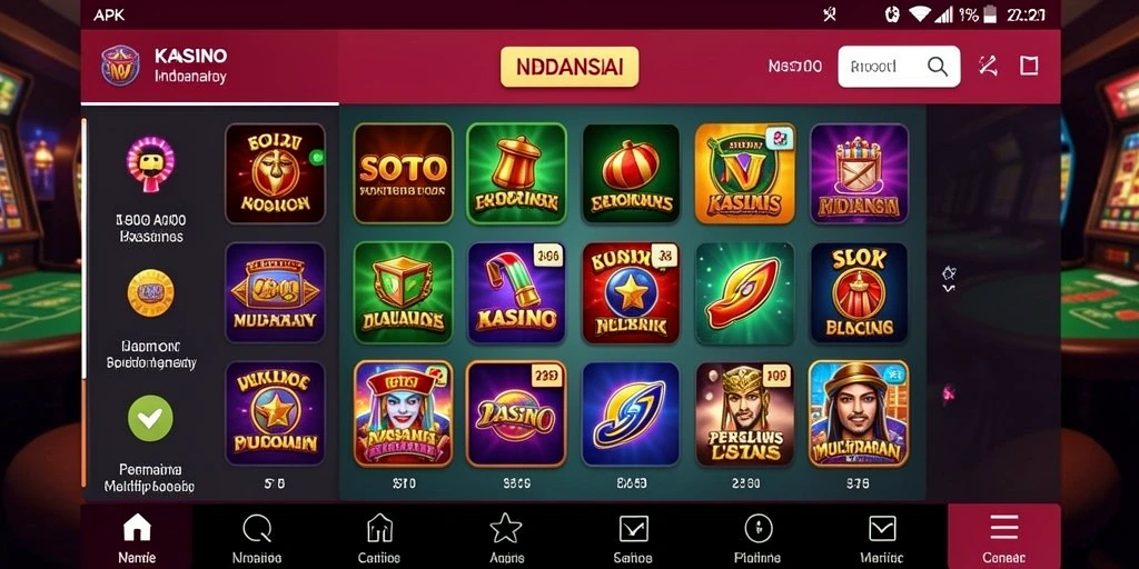 Sesi permainan yang seru dengan grafik menawan.