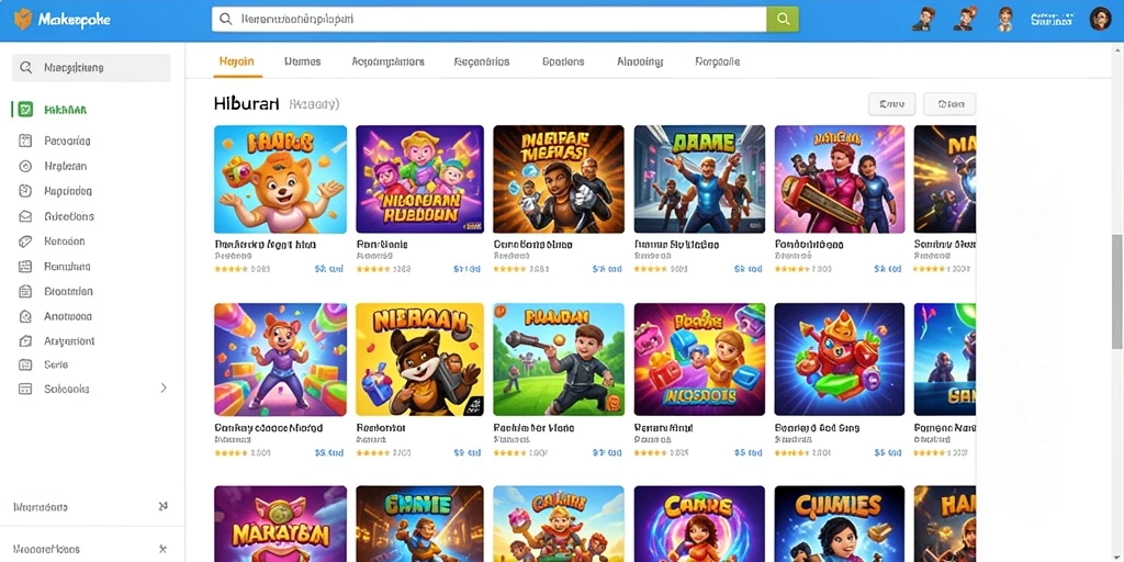 Pemandangan grafis yang menakjubkan dari gameplay MAMI188.